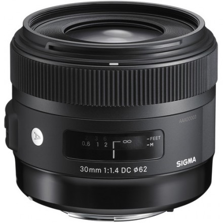 Объектив SIGMA AF 30mm f1.4 EX DC HSM Nikon Объектив SIGMA AF 30mm f1.4 EX DC HSM Nikon
